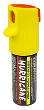 Pepřový sprej HURRICANE – žlutá barva